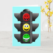 VERKEERSLICHT KAART (Gele Bloem)