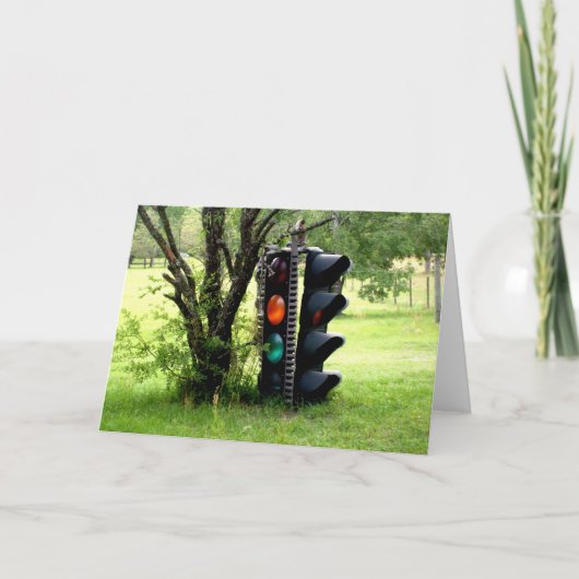 Verkeerslicht Kaart (Voorkant)