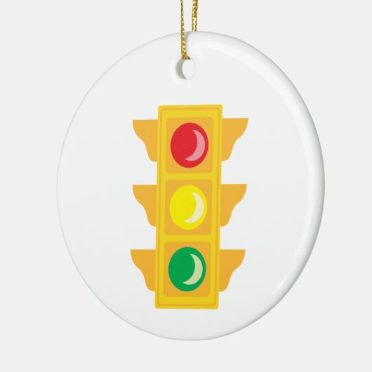 Verkeerslicht Keramisch Ornament (Links)