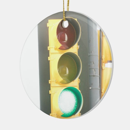 Verkeerslicht Keramisch Ornament (Links)