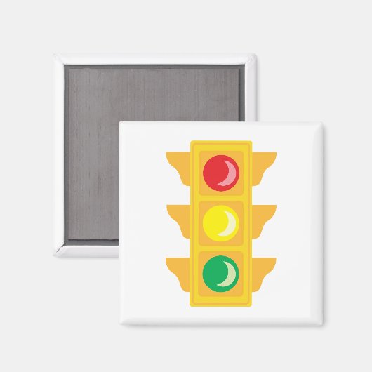 Verkeerslicht Magneet (Voorkant / Achterkant)