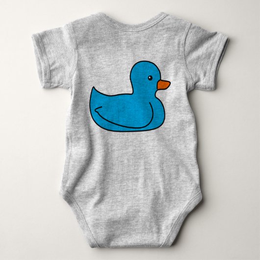 Verkeerslicht rubberbootkokerpak romper (Achterkant)