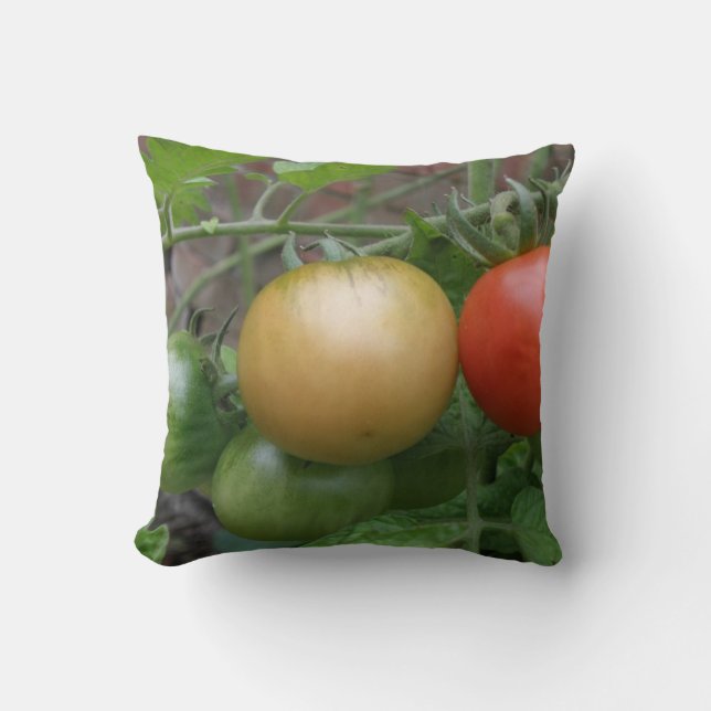 Verkeerslicht Tomaten Pillow Kussen (Voorkant)