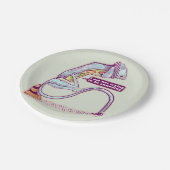 Verkeerslicht ziet er verdrietig uit papieren bordje (Gekanteld)