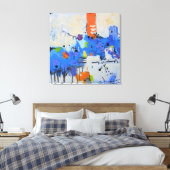 Verkeerslichten Canvas Afdruk (Insitu (Slaapkamer))
