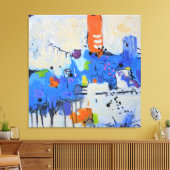 Verkeerslichten Canvas Afdruk (Insitu (Woonkamer))