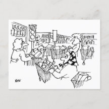 Verkeerslichten in de supermarkt grappig