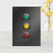 Verkeerslichten Kaart (Gele Bloem)