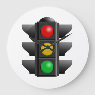 Verkeerslichten Klok