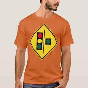 Verkeerslichten met Continuous Green T-shirt