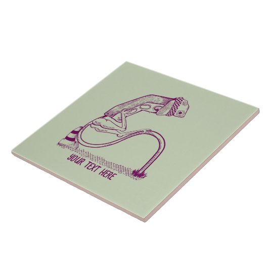 Verkeerslichten met verlaagde lichtsterkte tegeltje (Zijkant)