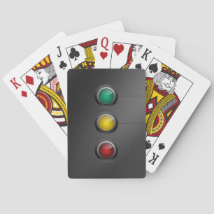Verkeerslichten Pokerkaarten