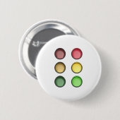 Verkeerslichten Ronde Button 5,7 Cm (Voorkant /achterkant)