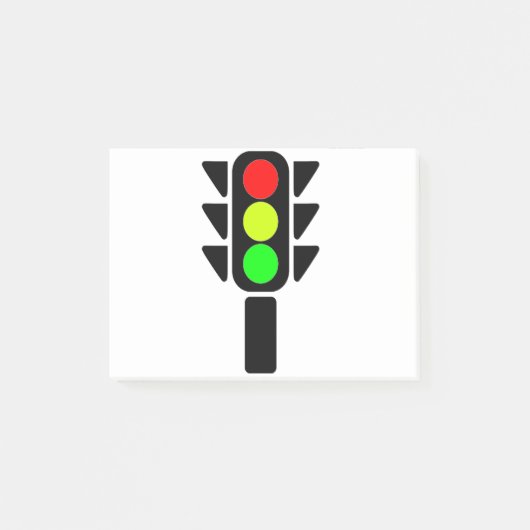 VERKEERSLICHTEN, ROOD, GEEL, GROEN POST-IT® NOTES (Voorkant)