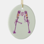 Verkeerslichten ruzie keramisch ornament (Rechts)