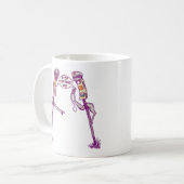 Verkeerslichten ruzie koffiemok (Voorkant links)