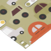 Verkeerslichten Sinaasappel auto's patroon Tafelkleed (Gekanteld)