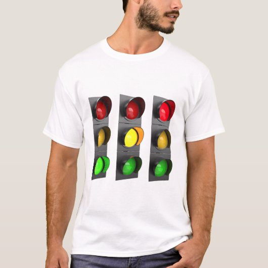 Verkeerslichten T-shirt (Voorkant)