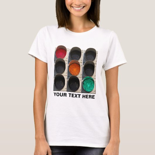 Verkeerslichten T-shirt (Voorkant)