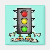 Verkeerslichtmagneet Magneet (Voorkant)