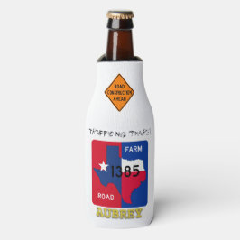 Verkeersnachtmerrie! FM 1385 & US 380, Aubrey, TX Flesjeskoeler