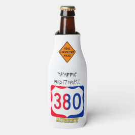 Verkeersnachtmerrie! Op US 380, Aubrey, TX Flesjeskoeler