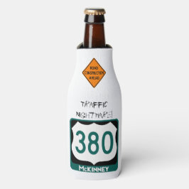 Verkeersnachtmerrie! Op US 380, McKinney, TX Flesjeskoeler