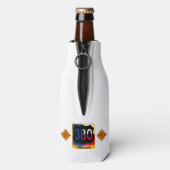 Verkeersnachtmerrie! Rijden op US 380, Celina, TX, Flesjeskoeler (Fles Achterkant)