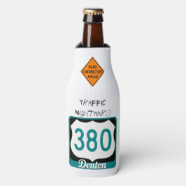 Verkeersnachtmerrie! Rijden op US 380, Denton, TX  Flesjeskoeler