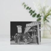 Verkeersongeval, Los Angeles 1951 Vintage Briefkaart (Staand voorkant)