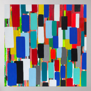 Verkeerspam 24 x 24 Poster