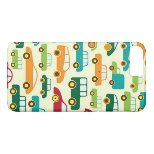 Verkeerspam Case-Mate iPhone Case (Achterkant (Horizontaal))