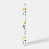 Verkeerspatroon voor auto's in de vorm van een ver iPhone hoesje (Rechterkant)