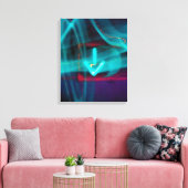Verkeerspijl Fine Art Canvas Print (Insitu (Woonkamer))
