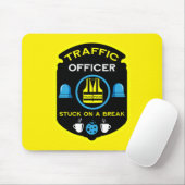 Verkeerspolitieagent Muismat (Met muis)