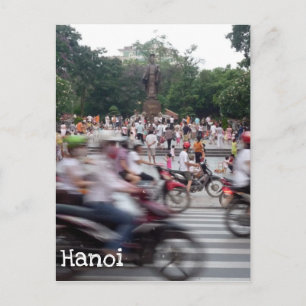 verkeersschip hanoi blur briefkaart