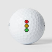 Verkeerssignaal Licht Halloween Group Costume Idee Golfballen (Voorkant)
