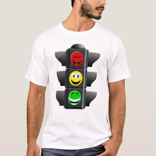 VERKEERSSIGNAAL T-SHIRT (Voorkant)