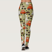 Verkeerssignalen en Auto's Leggings (Achterkant)