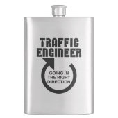 Verkeerstechnicus in de juiste richting flacon (Voorkant)