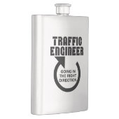 Verkeerstechnicus in de juiste richting flacon (Rechts)