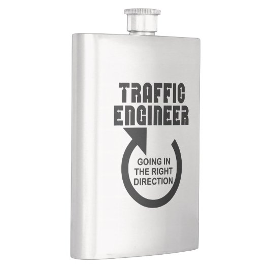 Verkeerstechnicus in de juiste richting flacon (Rechts)