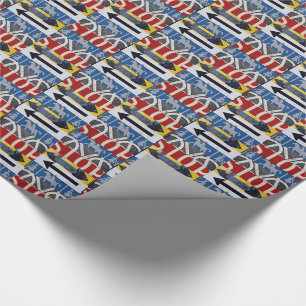 verkeerstekens cadeaupapier