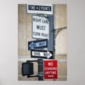 Verkeerstekens Poster (Voorkant)