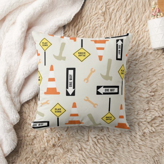 Verkeerstekens Startdecor Kussen (Deken)