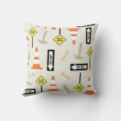 Verkeerstekens Startdecor Kussen (Achterkant)