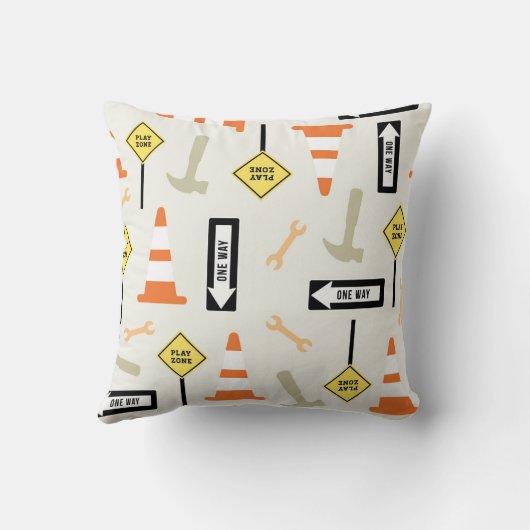 Verkeerstekens Startdecor Kussen (Achterkant)