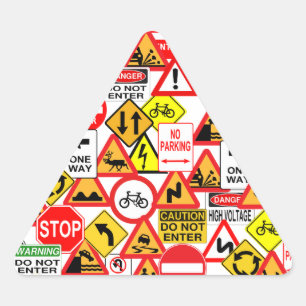 Verkeerstekens Sticker