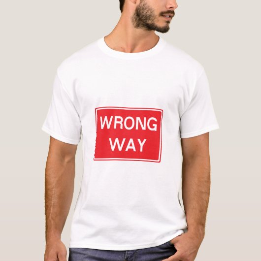 verkeerstekens t-shirt (Voorkant)
