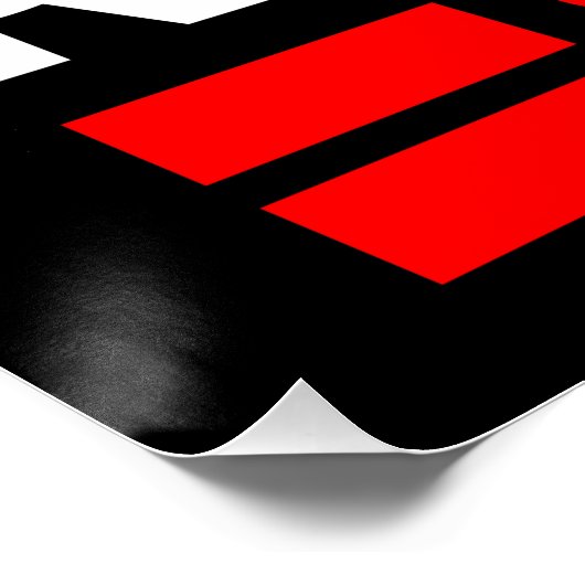 Verkeersveiligheid Nationale Week van de Verkeersv Perfect Poster (Hoek)